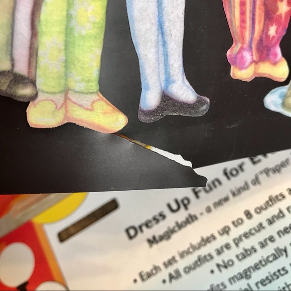 Y2k Magicloth Doll magnet dress up outfits Betsy McCall II travel friendly toy - Picture 5 of 5